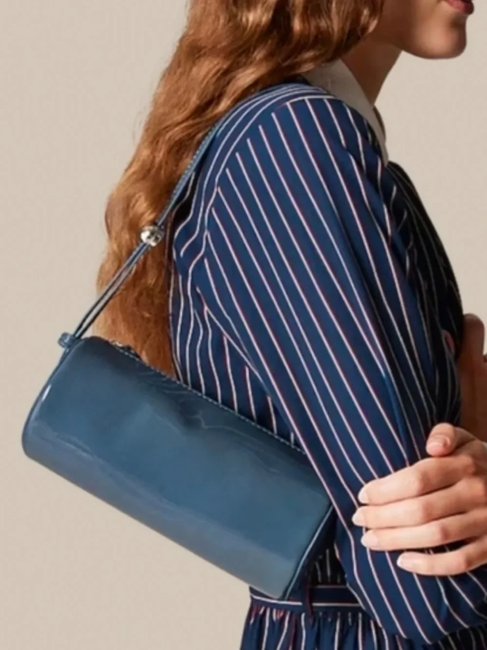 J. Crew glossy patent